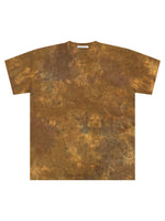 “GOLD RUSH” TIE DYE TEE - SAND/OLIVE